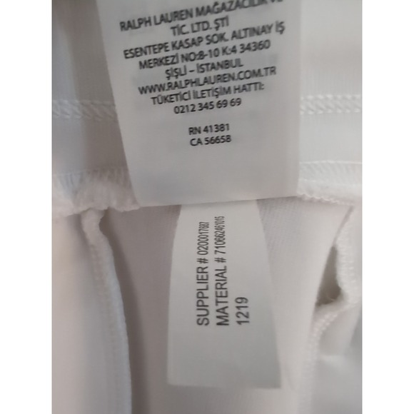 White Polo Ralph Lauren Double-Knit Full-Zip Hoodie and matching joggers 2XL - Picture 16 of 16